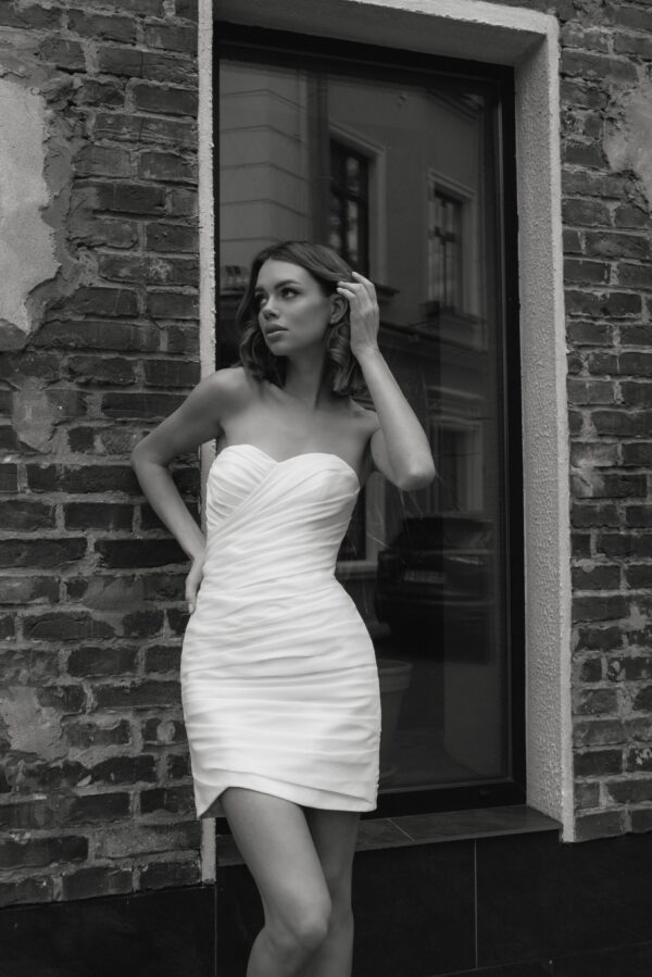 Organza Wedding Dress Audrey Mini - Image 7