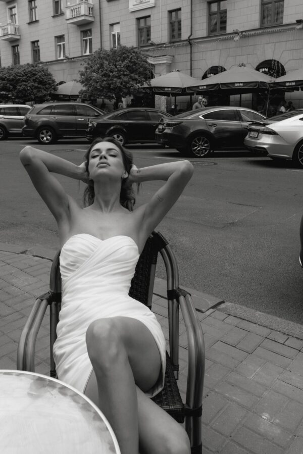 Organza Wedding Dress Audrey Mini - Image 9