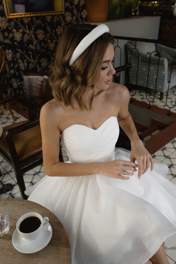 Organza Wedding Dress Fountana - Image 6