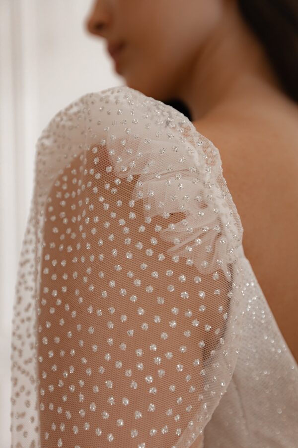 Wedding Dress Calista with Detachable Sleeves - Image 9