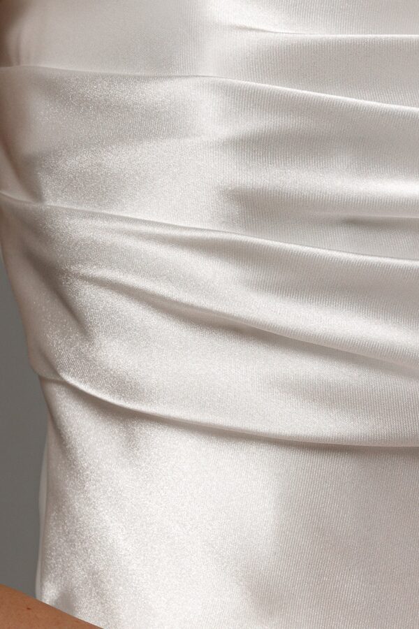 Organza Tea Length Wedding Dress Alraune - Image 6