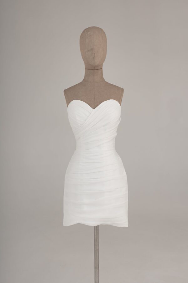 Organza Wedding Dress Audrey Mini - Image 17