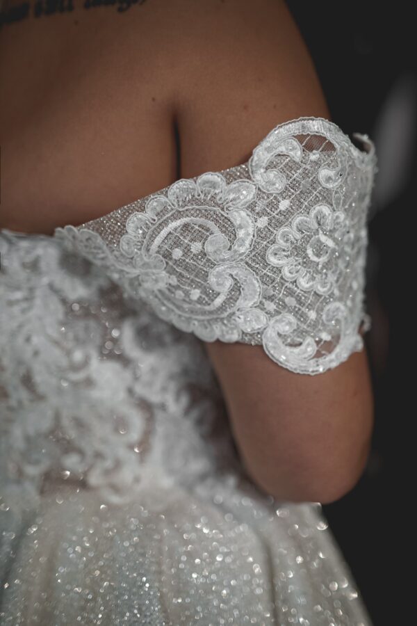 Tea Length Lace Wedding Dress Elise - Image 5