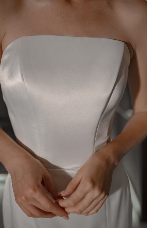 2 in 1 Midi Wedding Dress Monika - Image 8