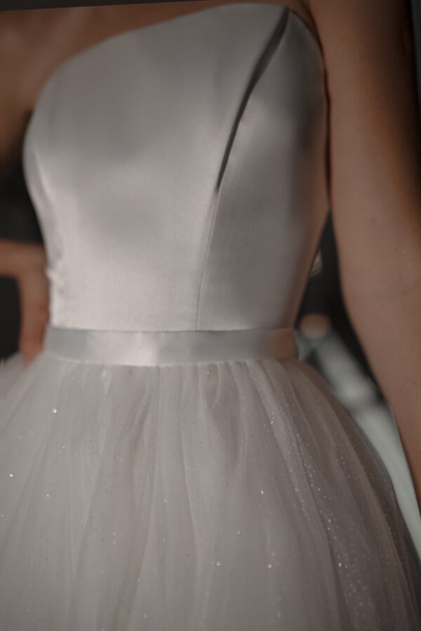 2 in 1 Midi Wedding Dress Monika - Image 14