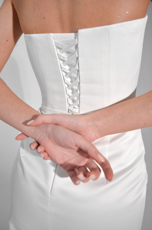 2 in 1 Midi Wedding Dress Monika - Image 5