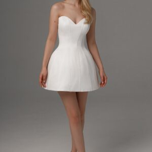 Satin Wedding Dress Steltella