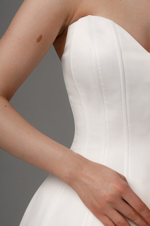 Satin Wedding Dress Steltella - Image 5