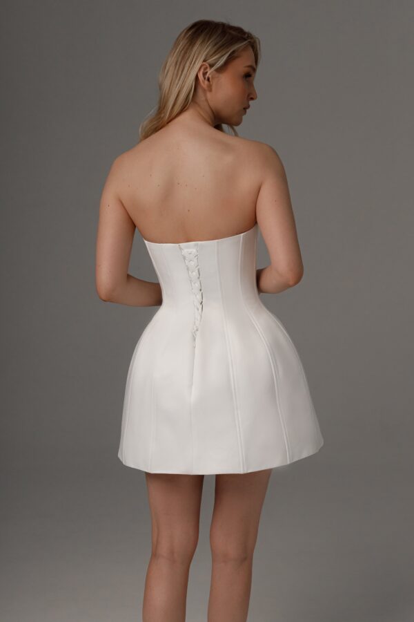 Satin Wedding Dress Steltella - Image 4