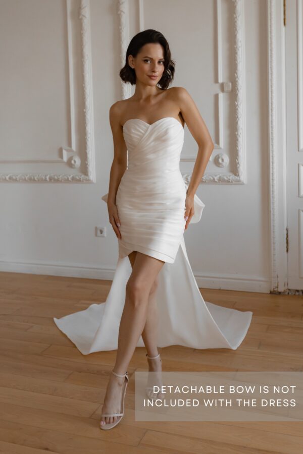 Organza Wedding Dress Audrey Mini - Image 16