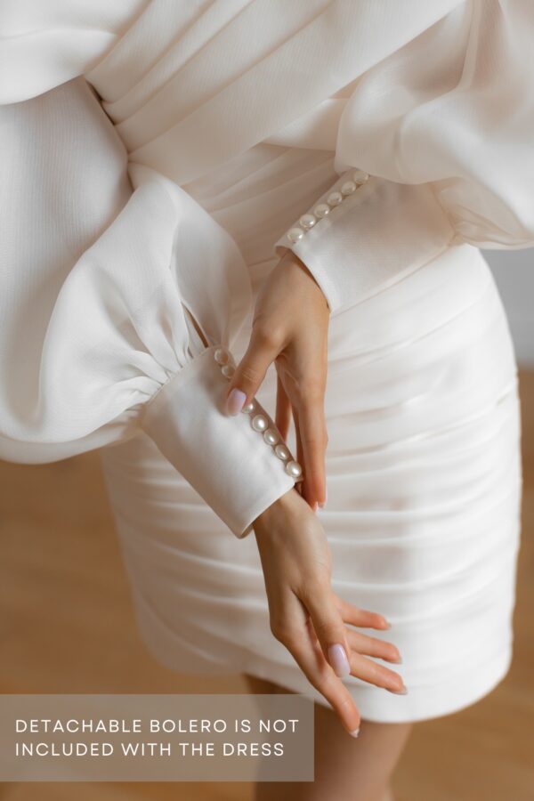 Organza Wedding Dress Audrey Mini - Image 14