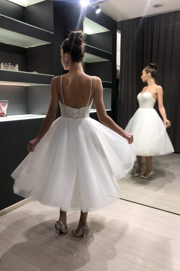 Midi Wedding Dress Klouzi - Image 2