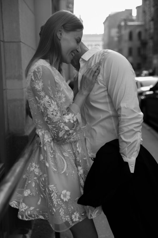 Short Wedding Dress Kay - Image 12