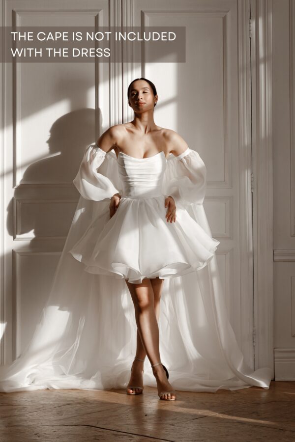 Wedding Dress Fiorelia Textured Organza - Image 2